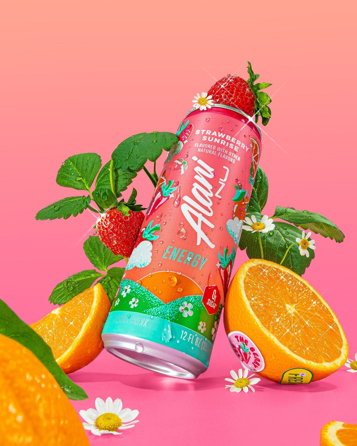 energy drink - strawberry sunrise